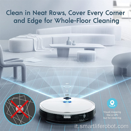 Ecovacs YEEDI K781 Aspirapolvere robot con controllo app